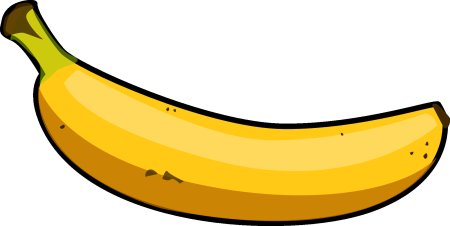 Клипарт банан (47 фото)