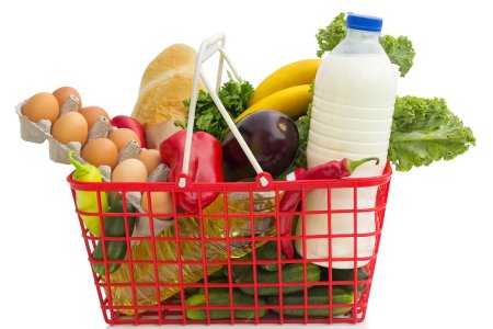 Корзинка с продуктами