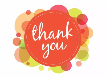 Стикер thank you