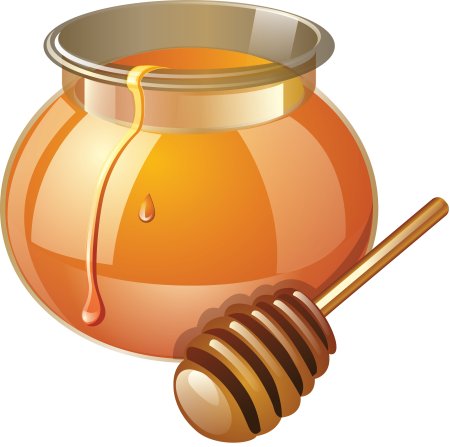 Баночка меда для детей