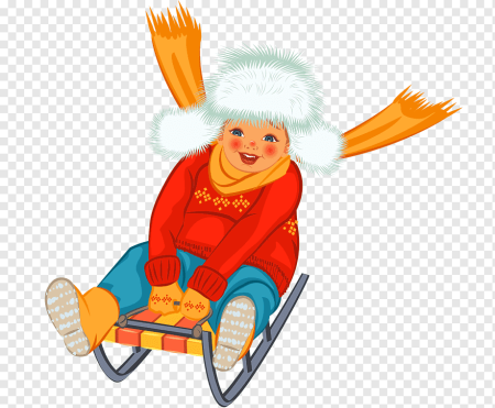 Зимний клипарт для детей