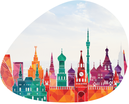 Фон Москва иллюстрация