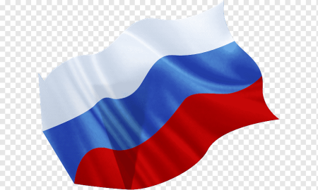 Флаг России на прозрачном фоне