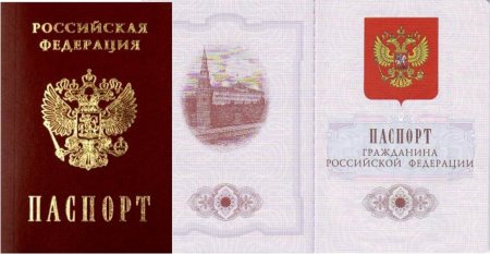 Паспорт шаблон