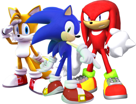 Герои игры Sonic the Hedgehog