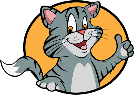 Кошка мультяшная