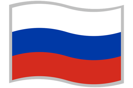 Флажок России для распечатывания