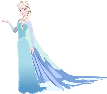 Принцесса Холодное сердце Elsa вектор