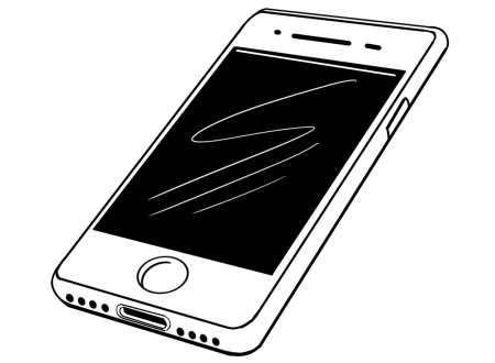 Смартфон иллюстрация