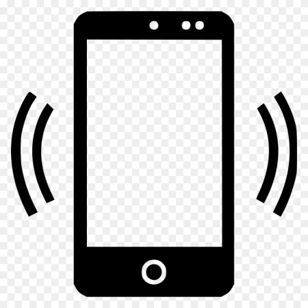 Экран смартфона на белом фоне