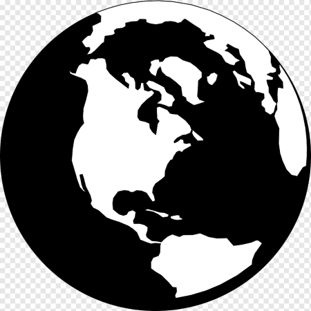 Земля чёрно белая