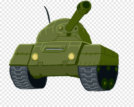Танк мультяшный
