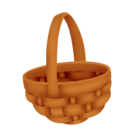 Дети с корзинкой