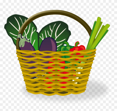 Корзина с овощами