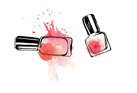 Лак для ногтей без фона