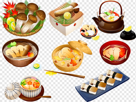Японская кухня рисунок