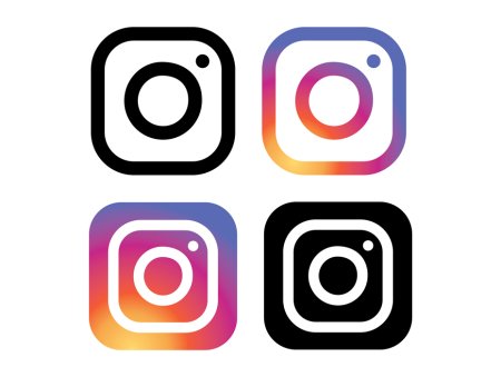 Значок Instagram вектор