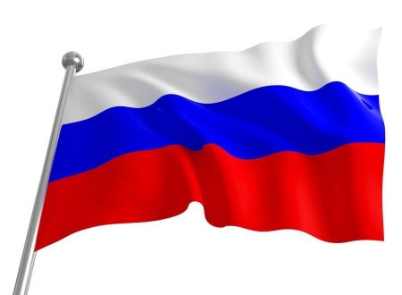 Российская символика на прозрачном фоне