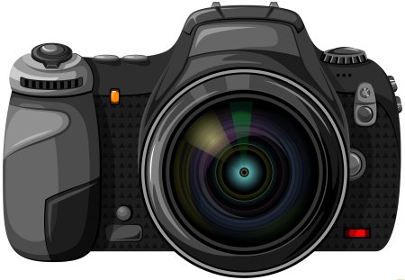 Фотоаппарат Nikon вектор