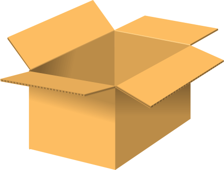 Открытая коробка