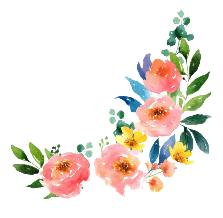 Акварельные цветы