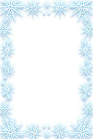 Зимняя рамка