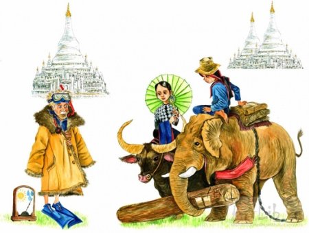 Burmese вектор