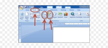 Клипы Microsoft Word