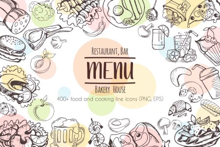 Векторные изображения меню