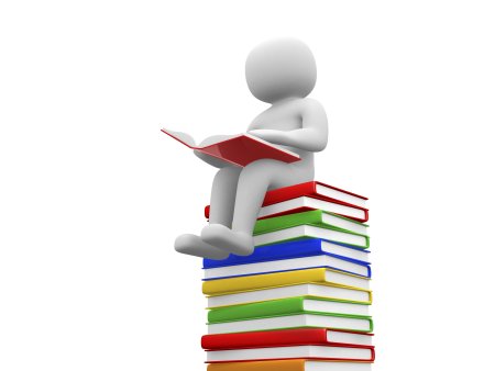 Человечек с книжкой