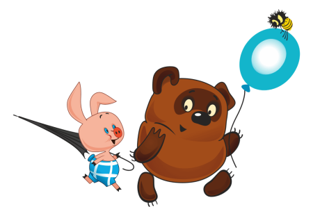 Винни пух и Пятачок мультфильм
