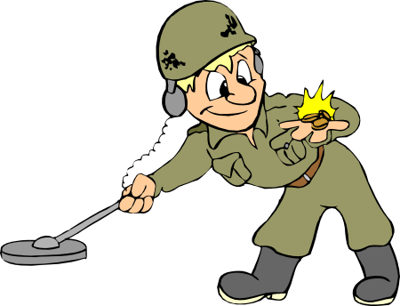 Мультяшный военный