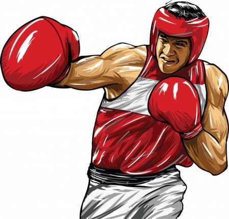 Нарисовать боксера