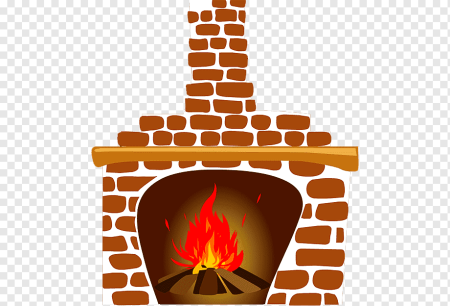 Прозрачные иллюстрации камины