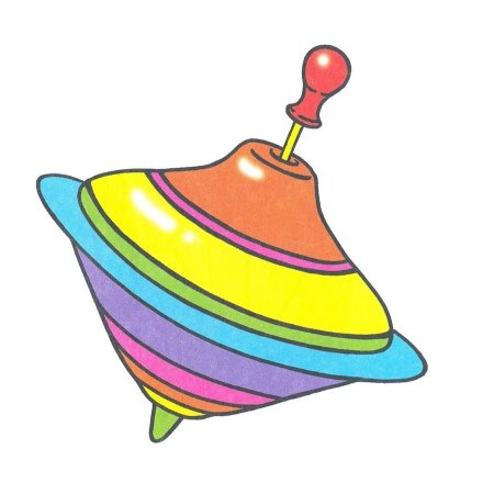 Юла игрушка на прозрачном фоне