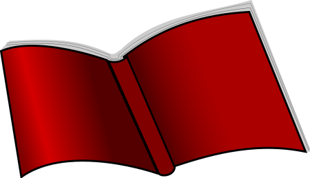 Книга на прозрачном фоне