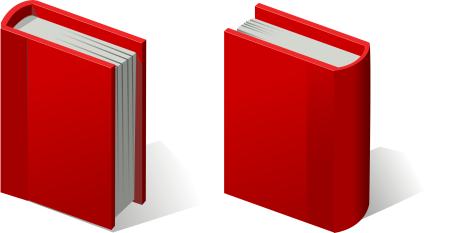 Книга на прозрачном фоне