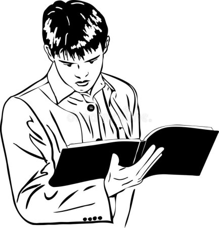 Парень с книгой