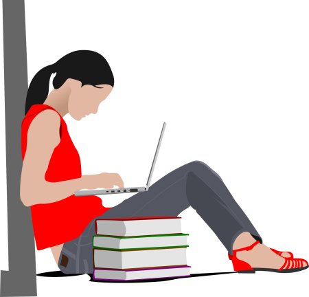 Иллюстрации людей в книгах