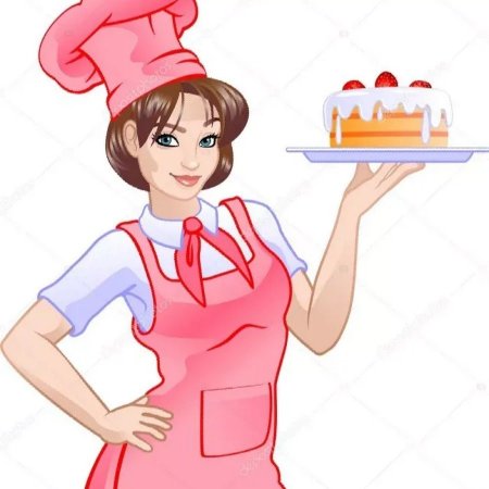 Мультяшные повара женщины