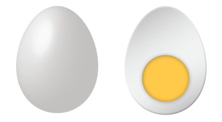 Клипарт яйцо (50 фото)