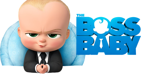 Босс молокосос Boss Baby надпись