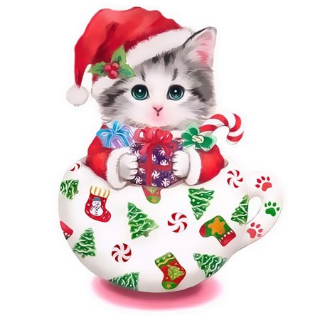 Новогодние котята