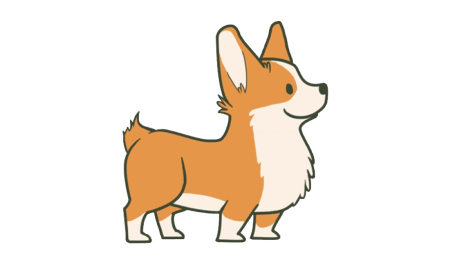 Векторный корги