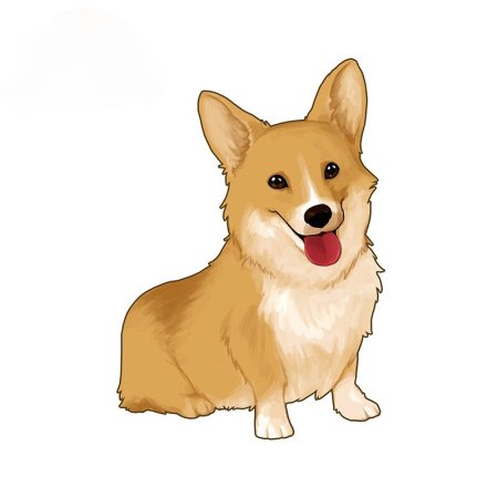 Вельш корги вектор