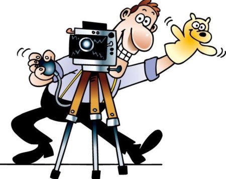 Фотограф иллюстрация