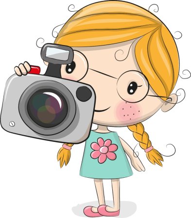Фотоаппарат мультяшный