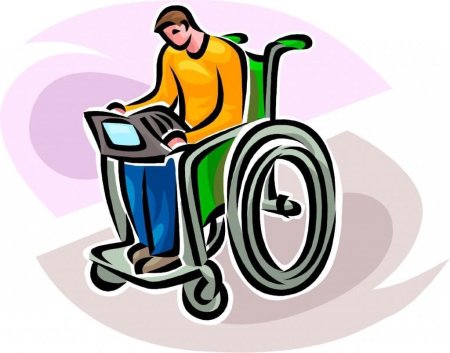 Инвалид иллюстрация