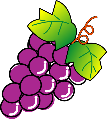 Виноград для дошкольников