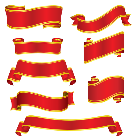 Лента красная